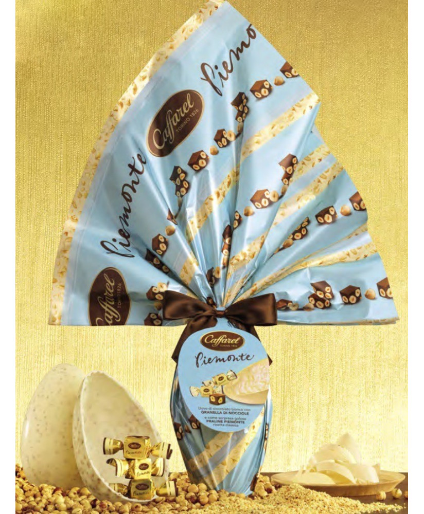 Caffarel - White Chocolate with Hazelnuts - 270g