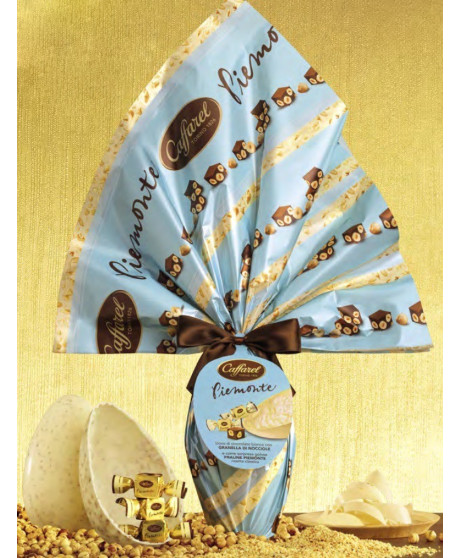 Online sales Eggs Caffarel white chocolate with salted almonds and pistachios. Shop online elegant Easter egg Caffarel white cho Online sales Eggs Caffarel white chocolate with salted almonds and pistachios. Shop online elegant Easter egg Caffarel white cho