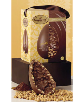 Vendita online Uova Caffarel 2017 Nocciolotto Piemonte IGP al latte con nocciole intere. Shop on line uova di Pasqua