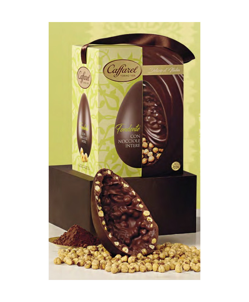 Online sales Caffarel Easter Eggs, milk and dark chocolate with chopped hazelnuts, Italian high-quality milk chocolate. Shop onl