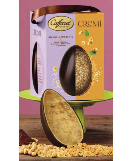 Caffarel - Uovo CREMI' Dark - 380g