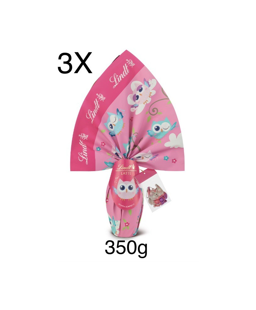 Vendita online Uovo di Pasqua Lindt & Sprüngli al latte classico con doppia sorpresa da bambina (SCONTO 10%). Shop on line uova 