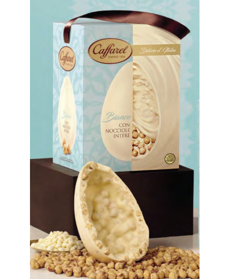 Caffarel - White Chocolate with Hazelnuts - 530g