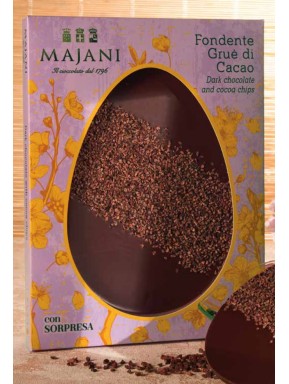 Majani - Plato' - Cioccolato Fondente e Granella di Cacao - 250g