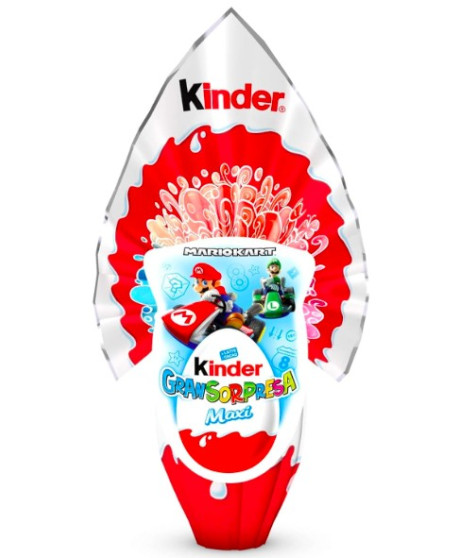 Kinder Ferrero - Mario Kart - Gransorpresa Maxi - 220g