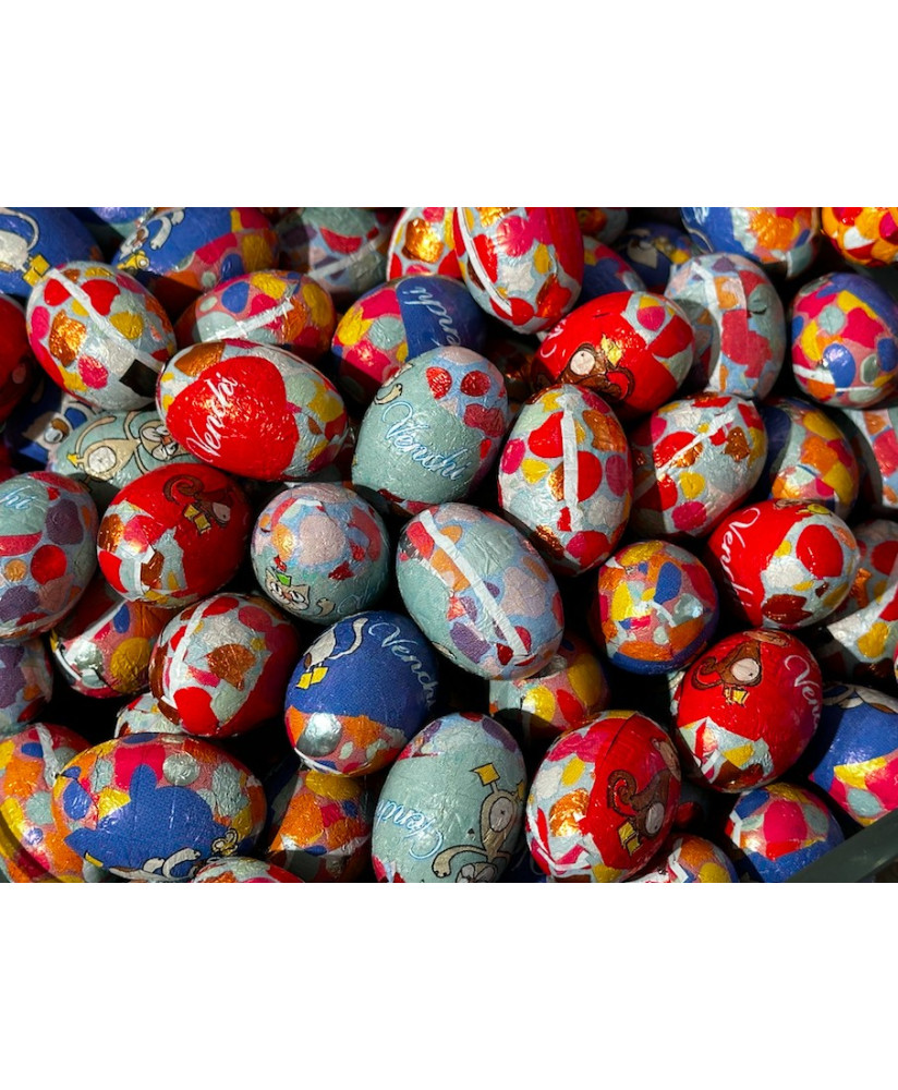 Online sales eggs Venchi cream milk. Shop online Easter eggs Venchi Unica milk filled with hazelnut cream. Best price on line qu