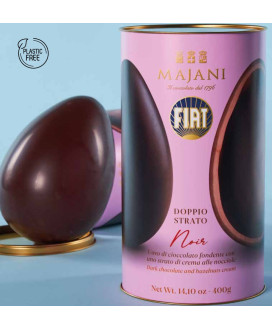 Buy on line italian Easter eggs with surprise. Shop on line easter egg Majani Fiat cremino, milk, dark chocolate made in Italy.