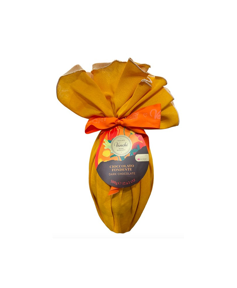 Venchi - Fashion Collection - Dark egg wrapped in rose cloth - 500g