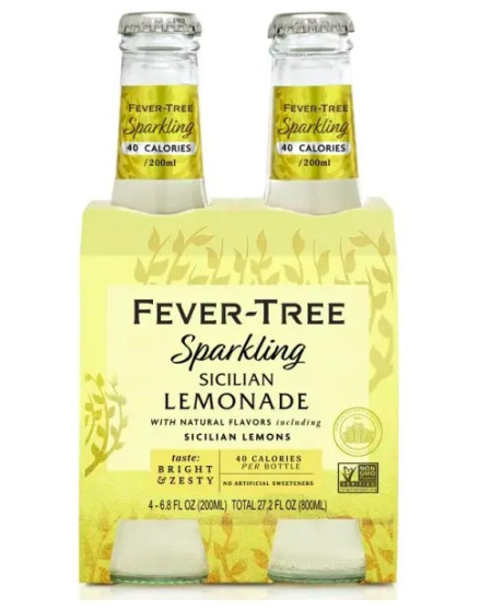 Fever Tree - Sicilian Lemonade - BLISTER 4 X 20cl