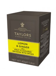 Taylors - Lemon & Ginger Tea - 20 Filtri - 50g