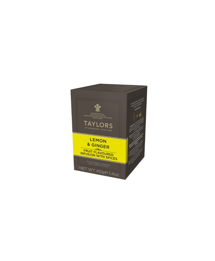 Taylors - Lemon & Ginger Tea - 20 Filtri - 50g