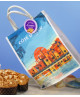 FLAMIGNI - BORSA DI JUTA BON VOYAGE - COLOMBA CLASSICA - 1000g