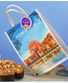 FLAMIGNI - BORSA DI JUTA BON VOYAGE - COLOMBA CLASSICA - 1000g