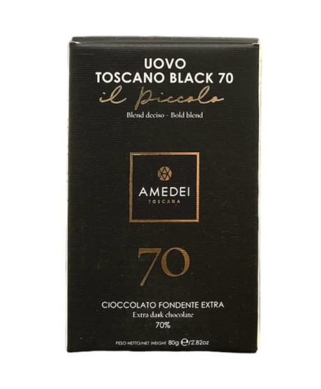 Amedei - Uovo Toscano Black 70 - 450g Amedei - Uovo Toscano Black 70 - 450g