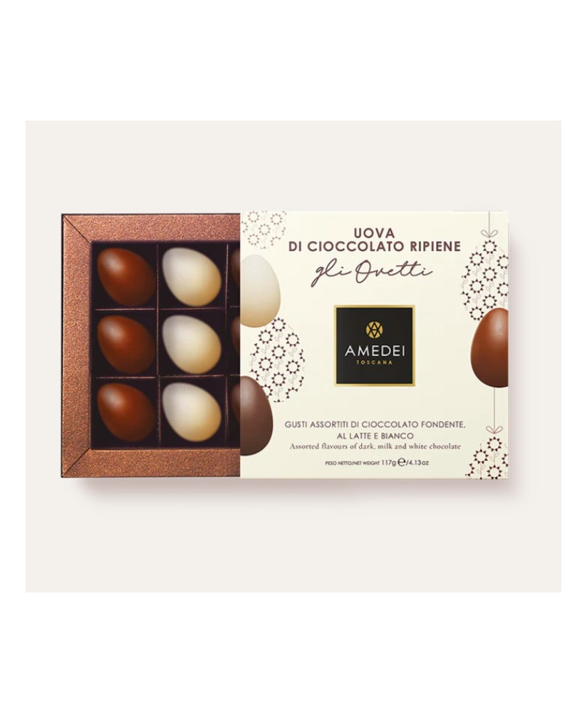 Baratti - Assorted chocolate eggs - gift box - 275g