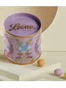 Leone - "Alice" Tambourine Tin - Confetti Pralines - 350g
