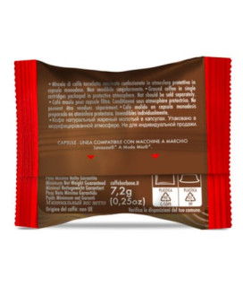 Caffè Borbone - 50 Capsules Don Carlo RED Blend - Compatible with Lavazza "A Modo Mio" brand machines