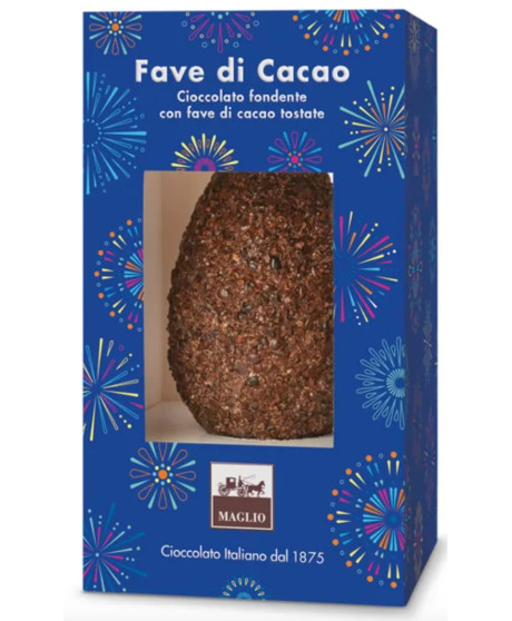 Maglio - Uovo Fondente con Fave di Cacao - 62% - 250g