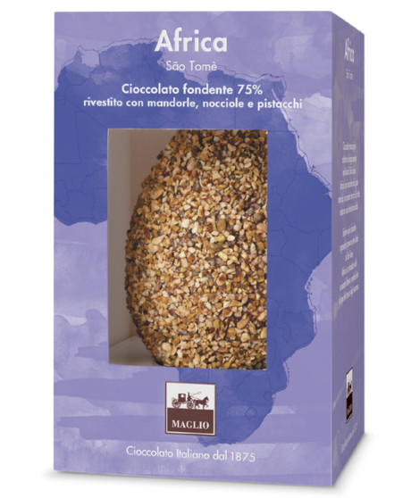 Maglio - Africa - Uovo Fondente Granellato 75% - 300g