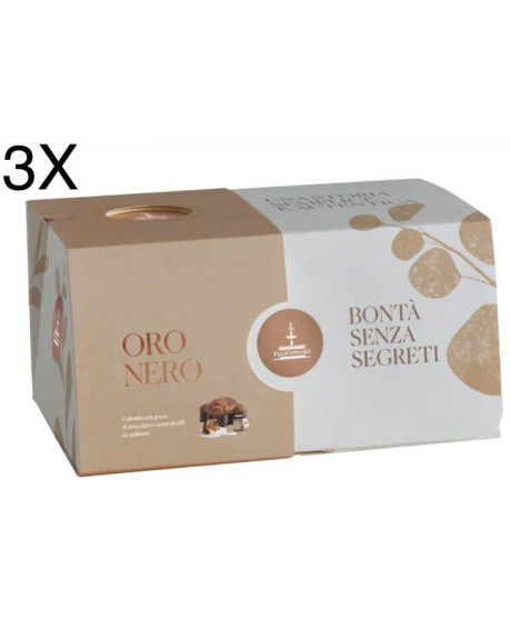 (3 COLOMBE X 1000g) FIASCONARO - ORO NERO - CAFFE' (3 COLOMBE X 1000g) FIASCONARO - ORO NERO - CAFFE'