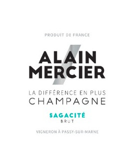 Alain Mercier - Champagne Brut Sagacite - 75cl