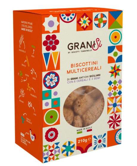 Tumminello - Biscottini Multicereali - 210g