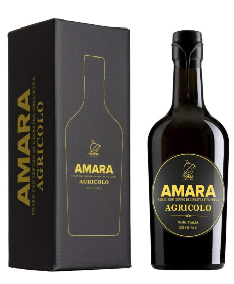 Amara Agricolo - Amaro con infuso di ginestra dell'Etna - Astucciato - 50cl