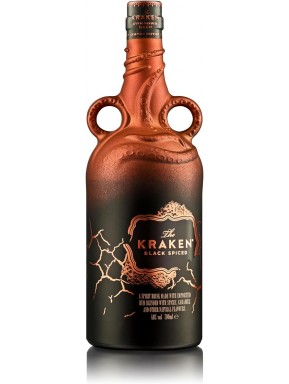 The Kraken Rhum - Black Limited Edition Ceramic - UNKNOWN DEEP - 70cl
