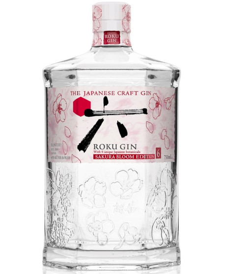 Suntory Roku Gin - Sakura Bloom Limited Edition - 70cl