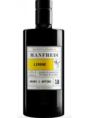 Manfredi - Limone - Liquore - Amari & Affini - Ricetta Storica - 50cl