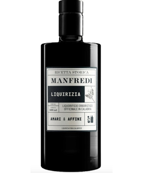 Manfredi - Licorice - Liquor - Amari & Affini - Historical Recipe - 50cl