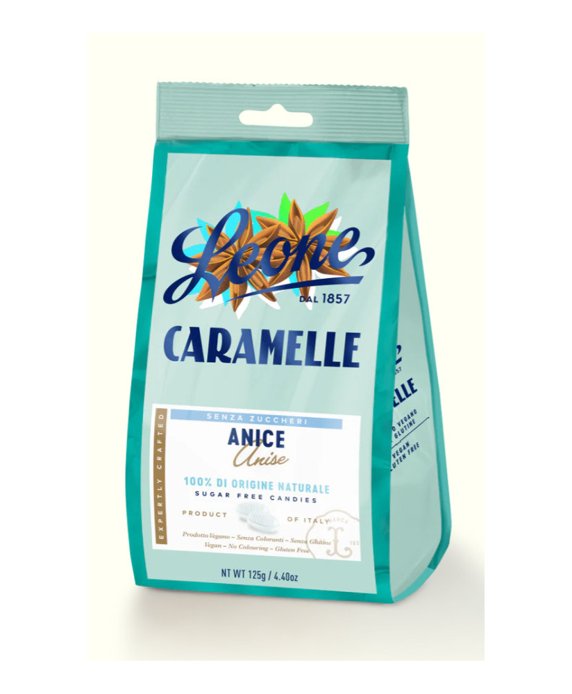 Pastiglie Leone - Sugar Free Anise Candies - 100g