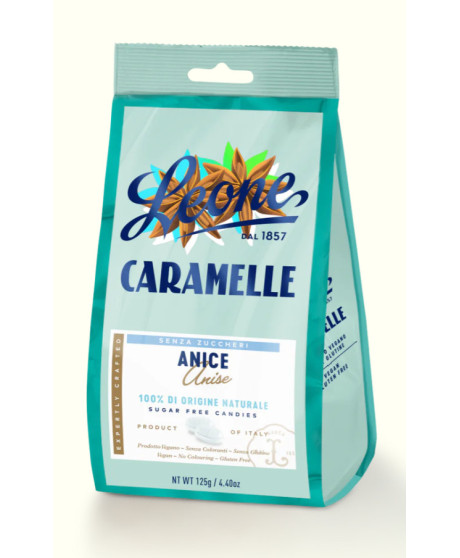 Pastiglie Leone - Caramelle all'Anice Senza Zucchero - 100g Pastiglie Leone - Caramelle all'Anice Senza Zucchero - 100g