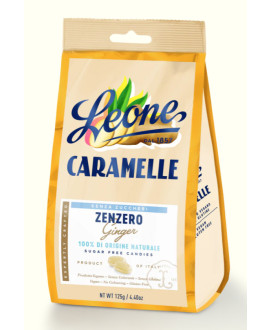 Pastiglie Leone - Caramelle Zenzero Senza Zucchero - 100g