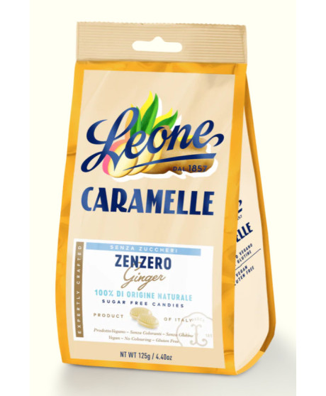 Pastiglie Leone - Sugar Free Ginger Candies - 125g