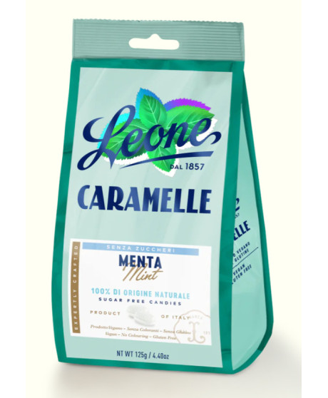 Pastiglie Leone - Sugar Free Mint Candies - 125g