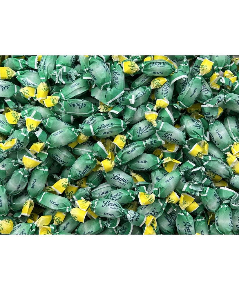 Pastiglie Leone - Sugar Free Mint Candies - 125g