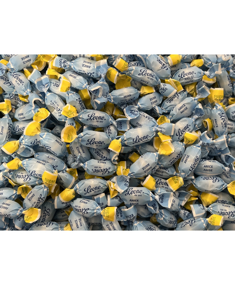 Pastiglie Leone - Caramelle all'Anice Senza Zucchero - 125g