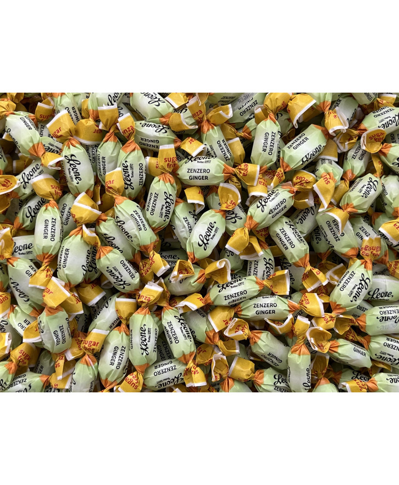 Pastiglie Leone - Sugar Free Ginger Candies - 125g