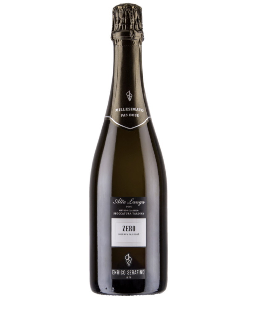 Enrico Serafino -  Zero - Pas Dosè Millesimato 2018 - Sboccatura Tardiva - Alta Langa Docg - Metodo Classico - 75cl