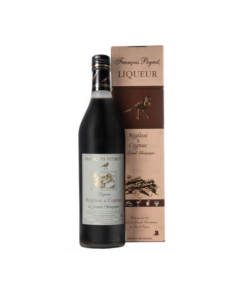 François Peyrot - Liqueur Réglisse & Cognac - Liquorice Cognac - 70cl