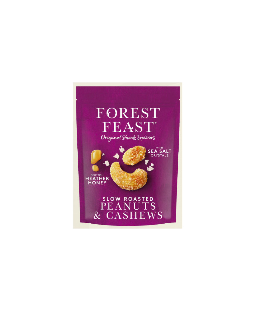 Forest Feast - Arachidi e Anacardi al Miele di Erica - 120g