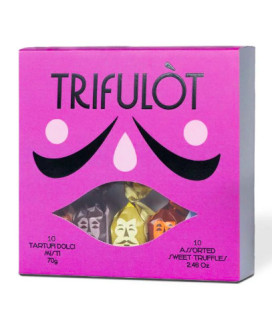 Tartuflanghe - Trifulot - Scatola 10Pz - (2 Pz/Gusto) - 70g