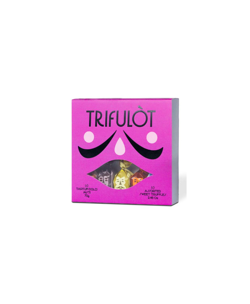 Tartuflanghe - Trifulot - Scatola 10Pz - (2 Pz/Gusto) - 70g