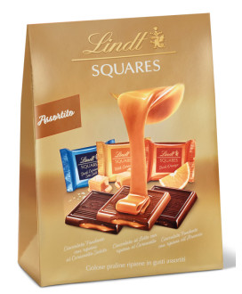 Lindt - Squares Assortiti - 100g
