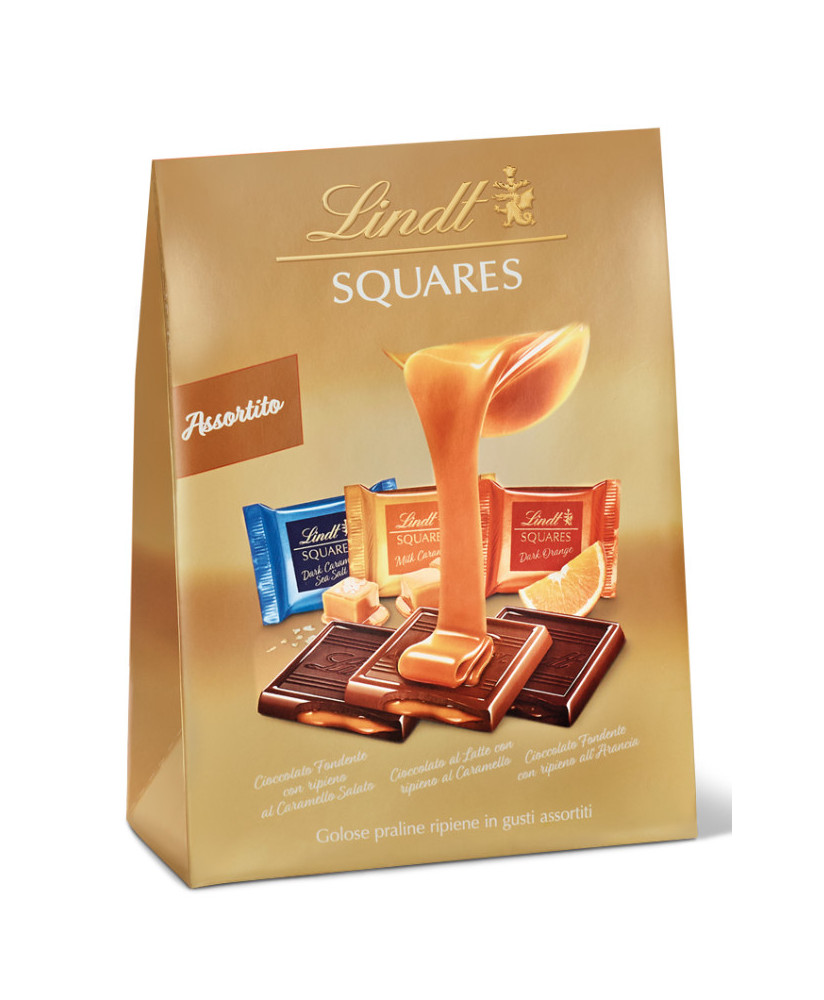 Lindt - Squares Assortiti - 100g