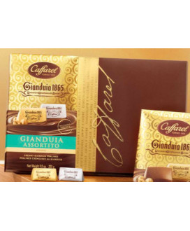 Online sales of gift boxes of chocolates Caffarel, Luserna San Giovanni - Turin. Shop online gift Gianduiotti, hazelnut chocolat