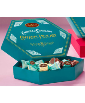 Caffarel - Hexagonal Box 8 Pieces - 150g