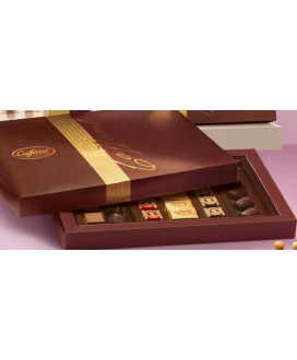 Online sales of gift boxes of chocolates Caffarel, Luserna San Giovanni - Turin. Shop online gift Gianduiotti, hazelnut chocolat