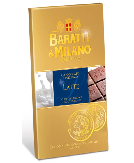 Baratti & Milano - Milk and Hazelnuts - 75g